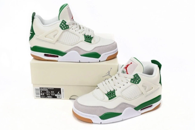 Cheap TBkick Retro 4 Green Pine SB DR5415-103 Jordan 0719